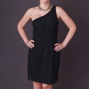 NWT Walter Baker W118 One Shoulder Black Lace Dress, Size S 🗣LAST CHANCE🗣